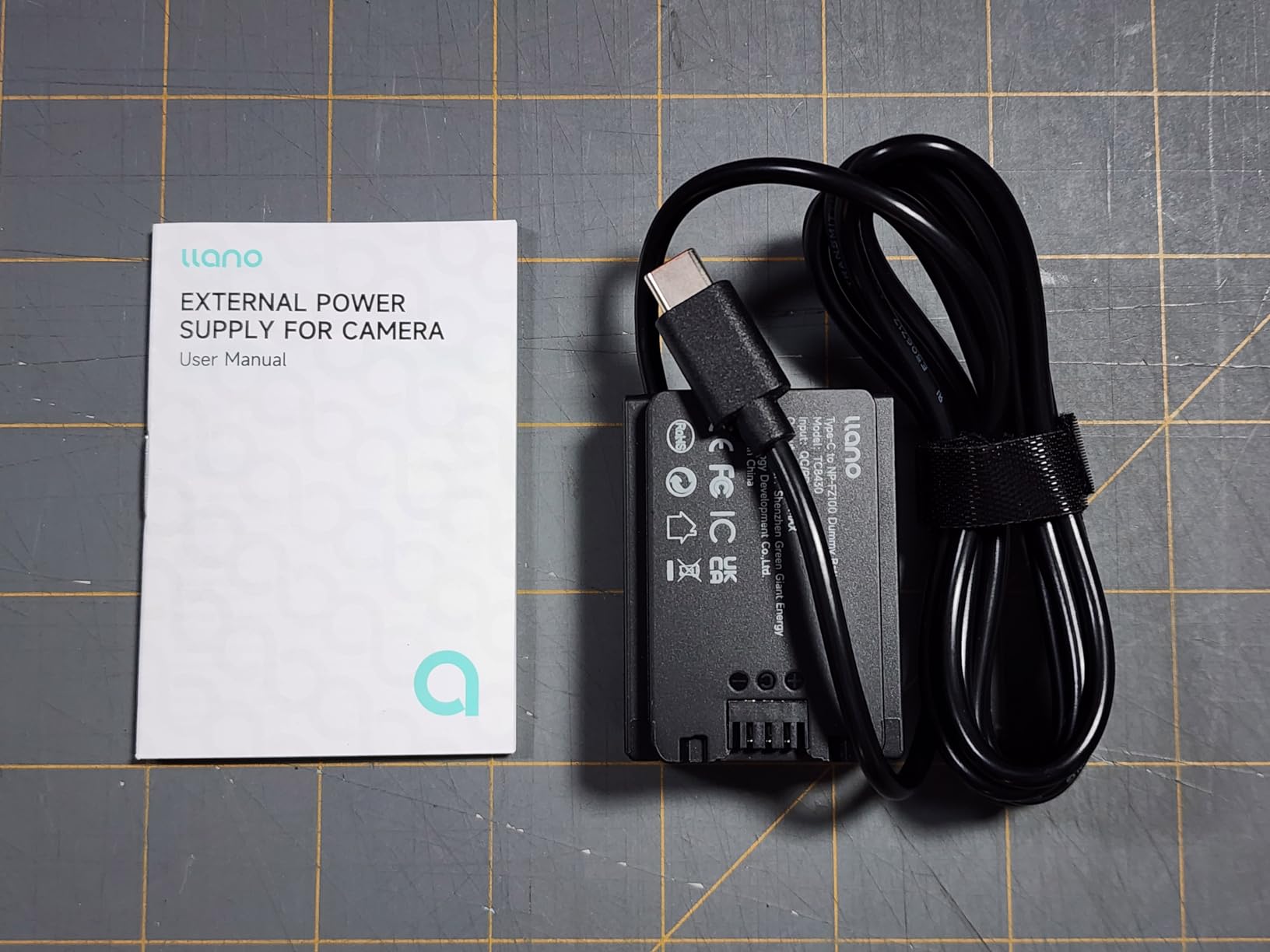 llano NP-FZ100 Dummy Battery USB-C PD Power Kit Continuous Power Supply customer photo 2