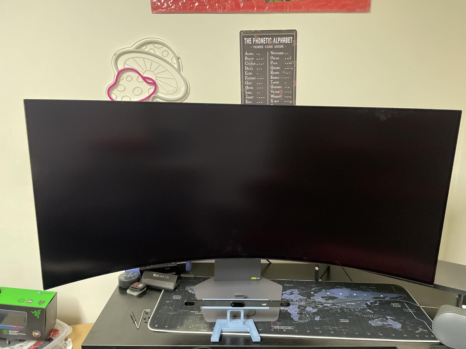 LG 45GX900A-B 45-Inch Ultragear WQHD (3440 x 1440) OLED Curved Gaming Monitor, 240Hz, 0.03ms, NVIDIA G-Sync, VESA DisplayHDR True Black 400, HDMI 2.1, DisplayPort, USB Type-C PD 65W, Black customer photo 2
