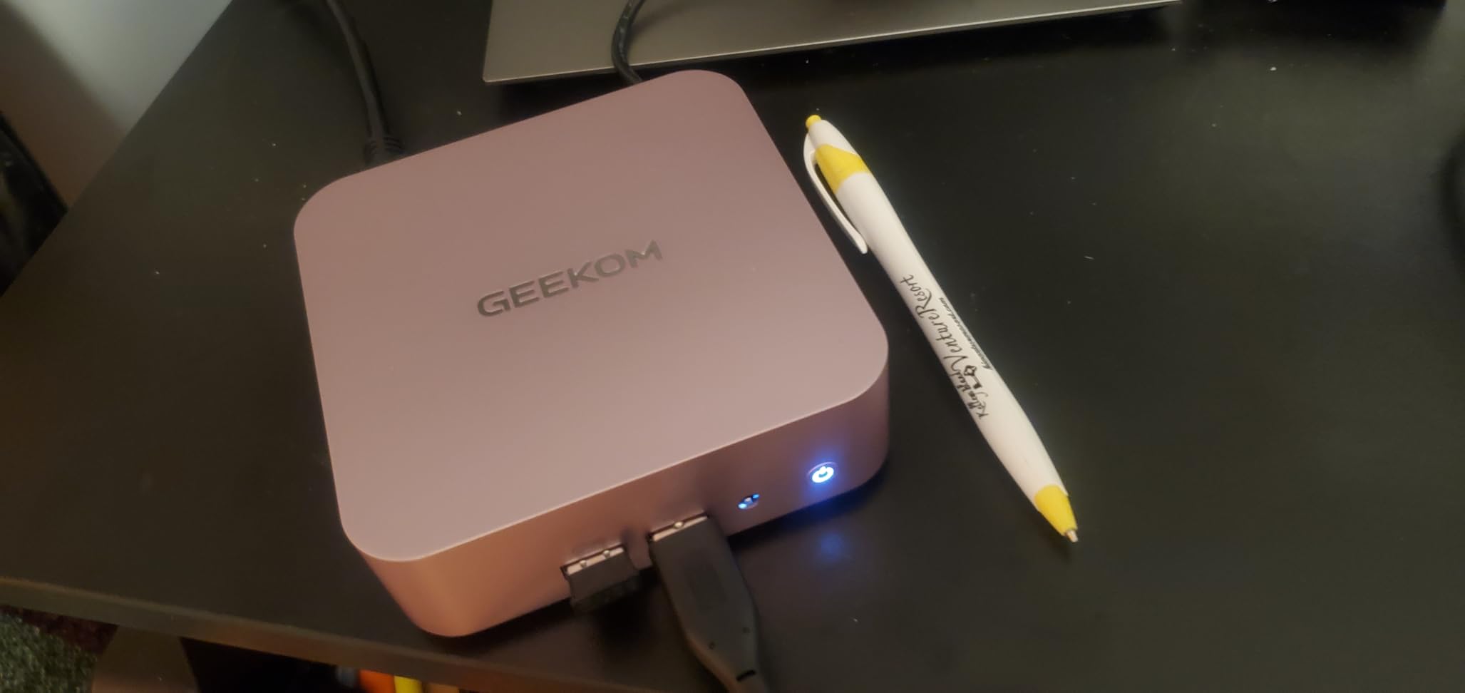 GEEKOM A6 Aurora Edition Mini PC with AMD Ryzen 7 6800H, 32GB DDR5 RAM(Upgradable, Not LPDDR) 1TB PCIe 4.0 NVMe SSD, Compact Aluminium Design Desktop Computer, USB4/8K/Wi-Fi 6E/SD Slot customer photo 2