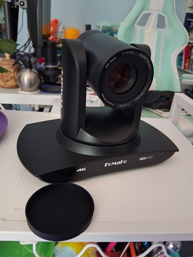 FoMaKo K30NS 4K 30x Optical Zoom PTZ Camera with NDI 6 & NDI HX3, AI Auto-Tracking Gen 3, 3G-SDI/LAN/USB3.0/HDMI – Professional Live Streaming Camera for Church, Worship, Education & Conference customer photo 1