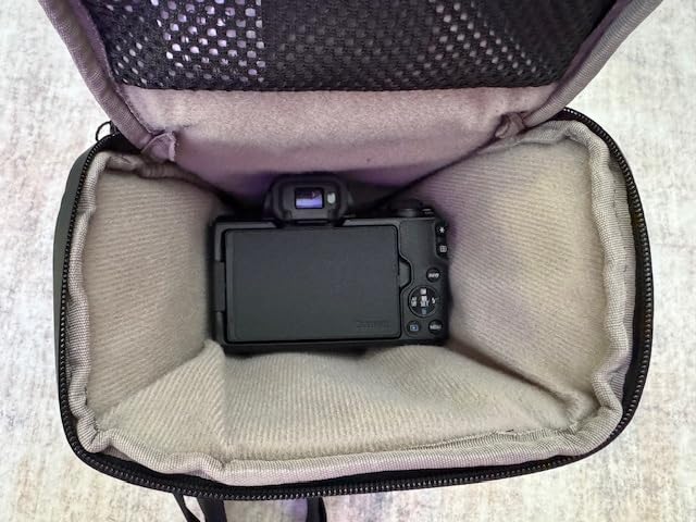 Besnfoto Camera Bag Small, Top-Load Holster Case for Mirrorless DSLR customer photo 2