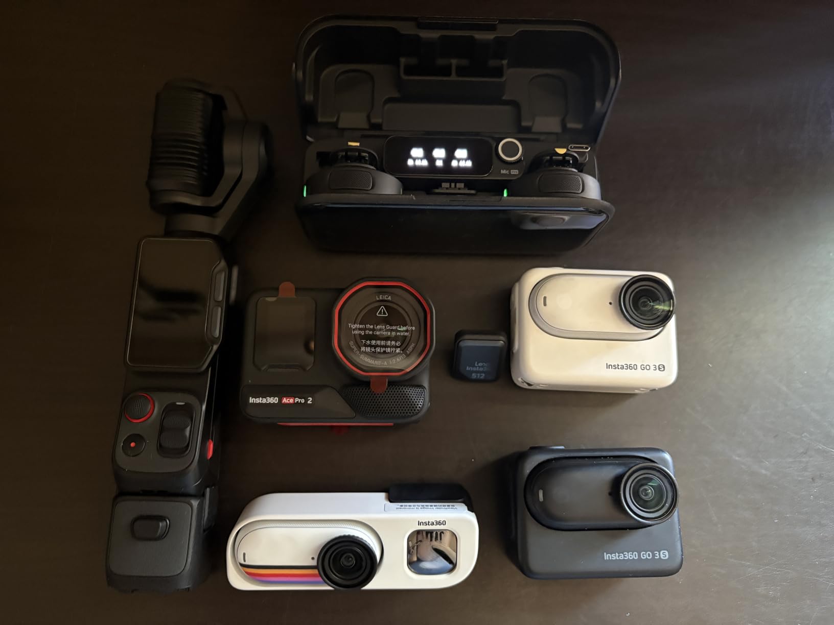 Ace Pro 2 Single Battery Bundle - 8K Waterproof Action Camera Co-Engineered with Leica, 1/1.3