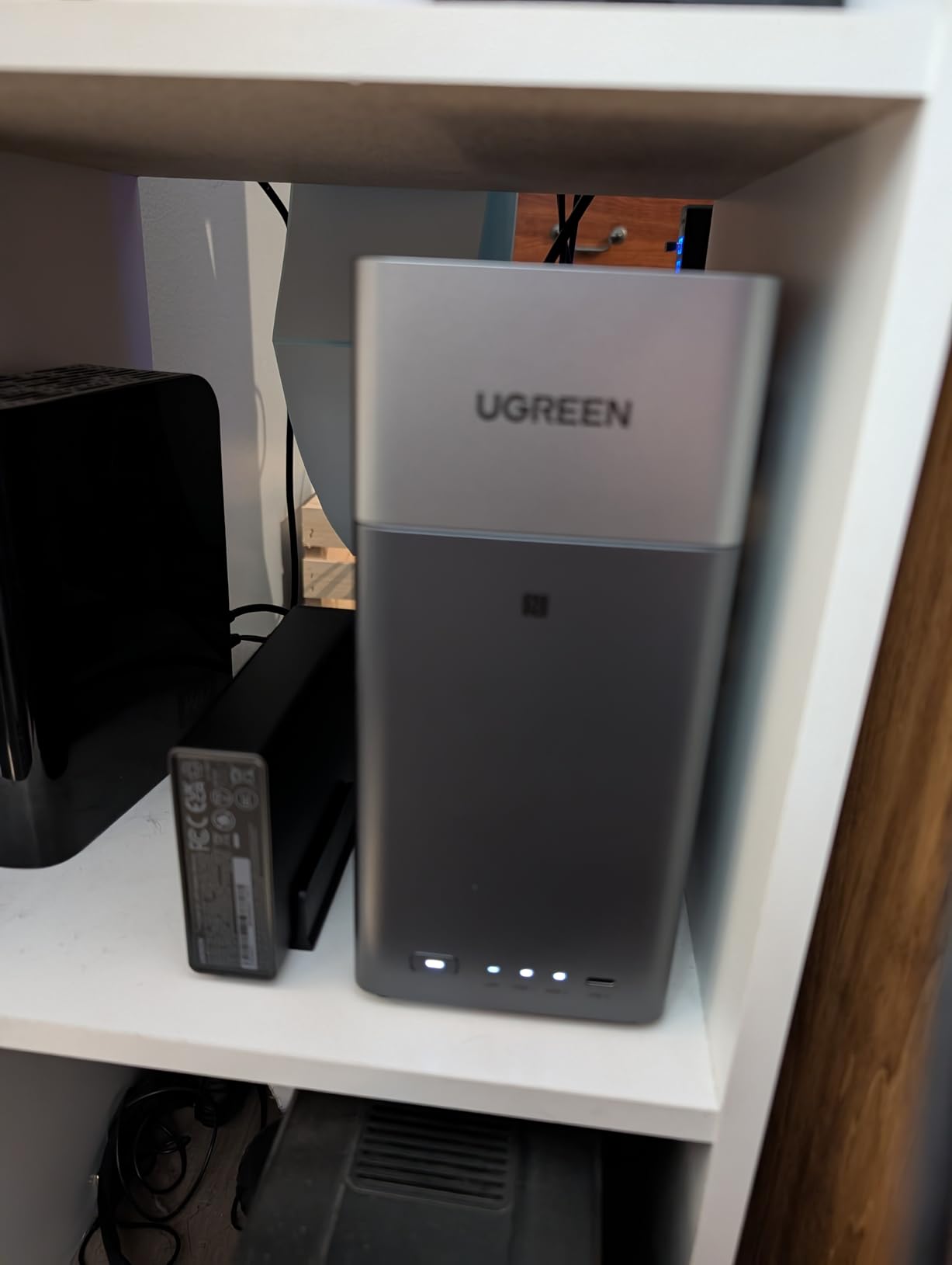 UGREEN NAS DH2300 2-Bay Desktop NAS, Support Capacity 64TB (Diskless) | Remote Access, AI Photo Album, Beginner Friendly System, 4GB RAM on Board, 1GbE, 4K HDMI, Network Attached Storage customer photo 2
