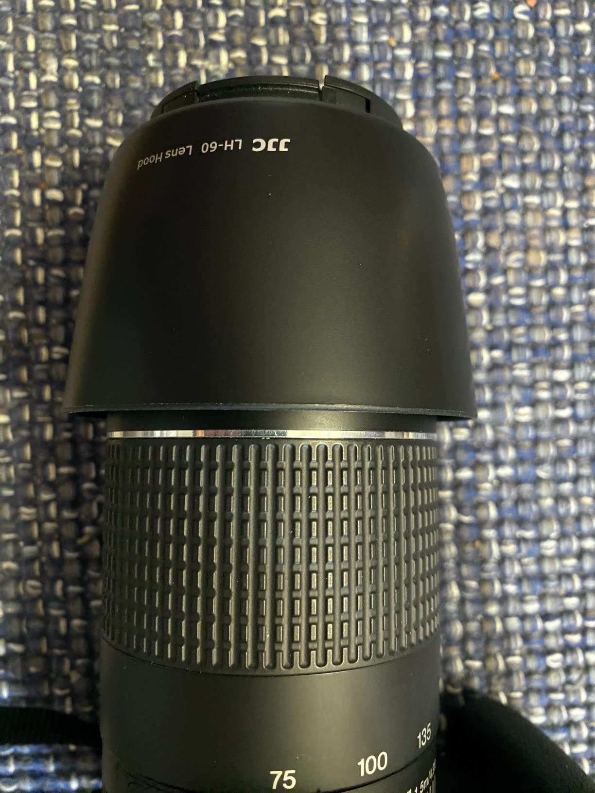 JJC ET-60 Lens Hood for Canon RF 75-300mm, EF 75-300mm & EF-S 55-250mm Lens | Replaces Canon ET-60 Hood, Tulip & Reversible Design, Compatible with 58mm Filter/Cap, Reduces Lens Flare, Durable ABS customer photo 1