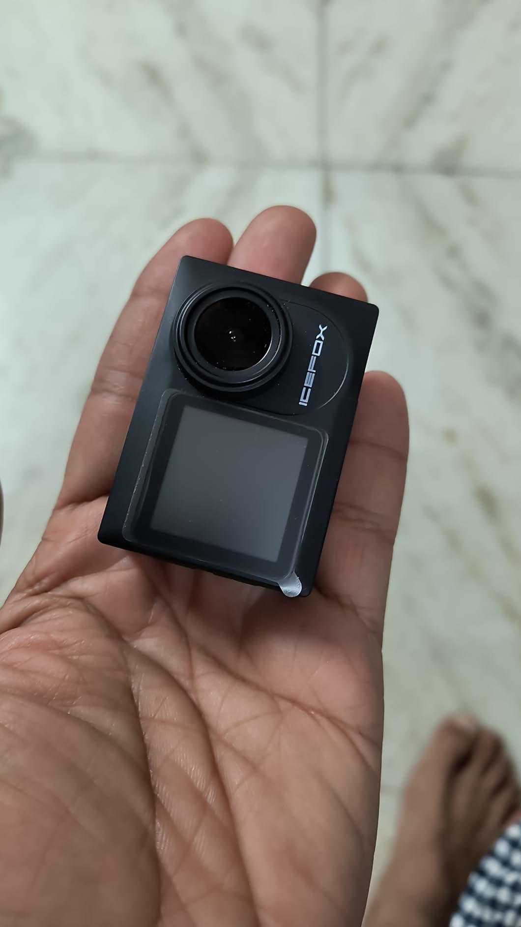 icefox Action Camera 4K 60FPS 20MP with 2X 2150mAh Batteries Underwater Camera with 5X Zoom EIS WiFi Remote Control customer photo 2