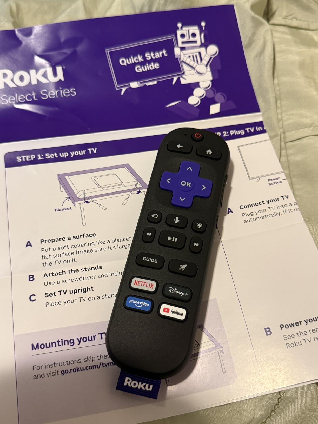 Roku 50-Inch Select Series Smart TV 2026 - 4K QLED TV - Roku TV | Flat Screen QLED Television with Voice Remote, Wi-Fi & Bluetooth Headphone Mode - Streaming Live Local News, Sports, & Movies customer photo 1