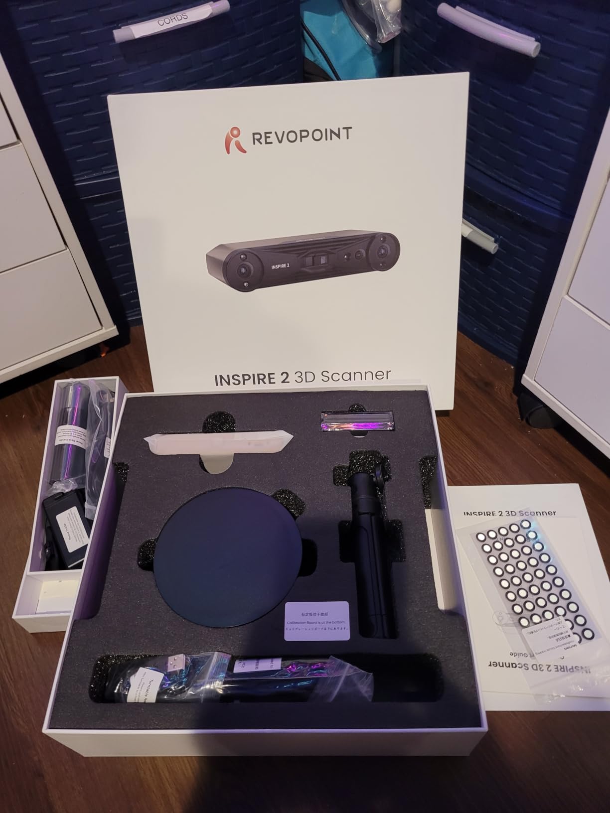 Revopoint INSPIRE 2 3D Scanner, Outdoor Scan, for 3D Printing, Standard | 0.03mm, Multi-Line Laser/Structured Light, Wireless Scanning, Small-Medium, Full-Color, Handheld, for iOS/Android/Win/macOS customer photo 1