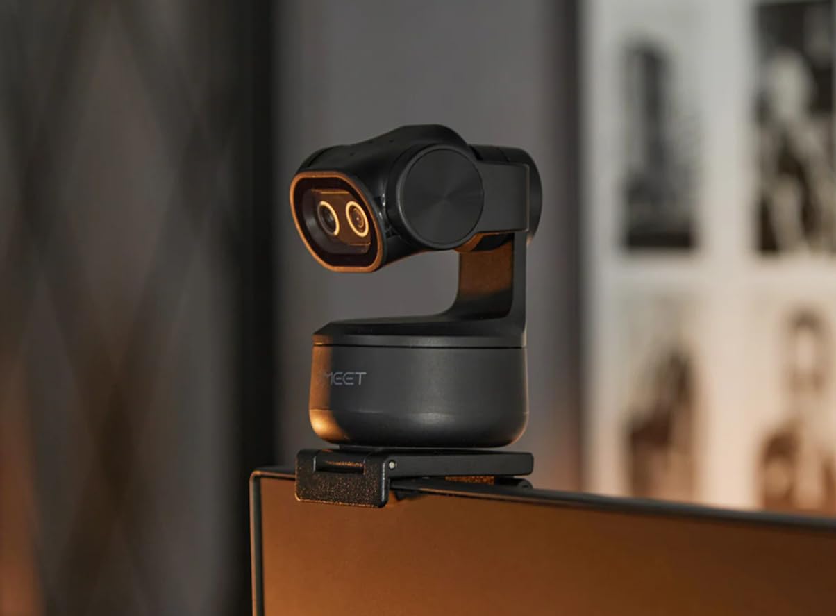 EMEET PIXY Dual-Camera AI-Powered PTZ Camera 4K with Tripod, AI Tracking customer photo 2