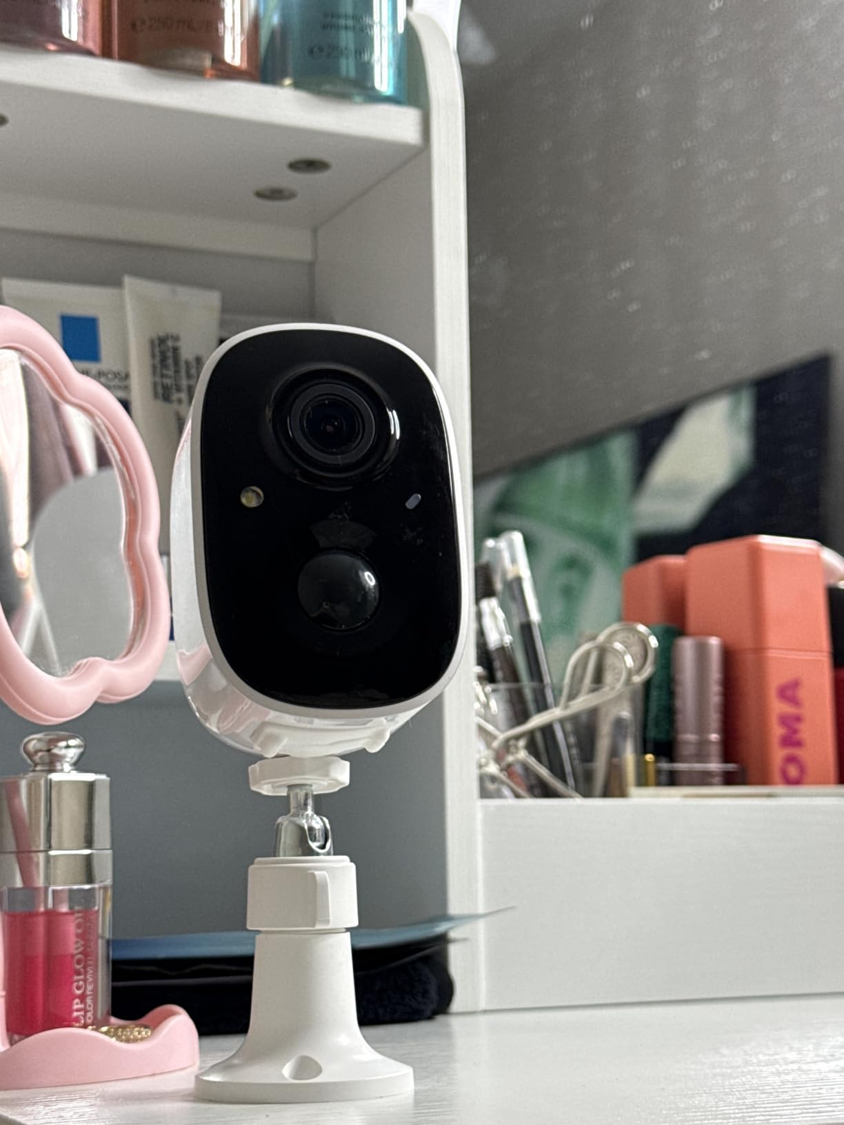 GMK 4 Pack Cameras System, Security Cameras Wireless Outdoor, 2K Video, VicoHome Cam, Motion Detect, Color Night Vision, 2-Way Talk, IP65 Waterproof, Indoor & Outdoor, 2.4GHz WiFi, SD/Cloud Storage customer photo 2