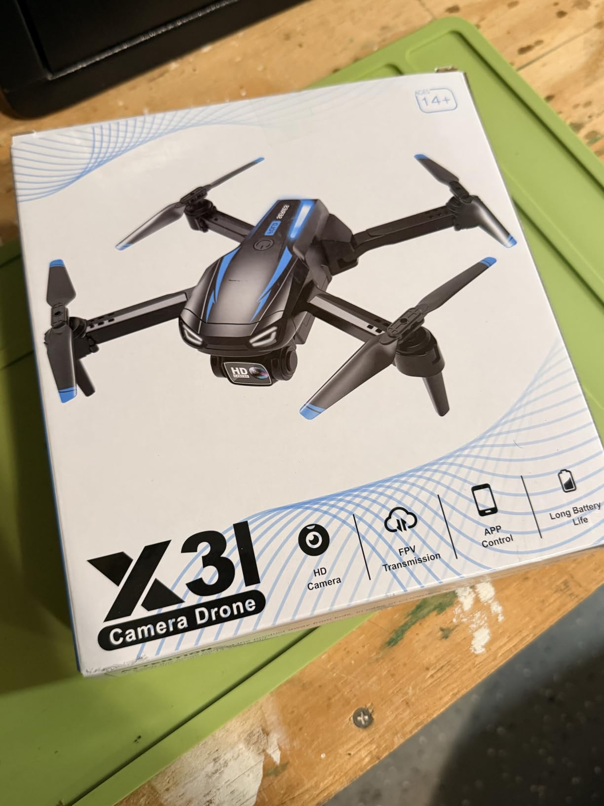 Drone with 1080P Camera, Foldable Remote Control Quadcopter for Adults Beginners, Mini Drone with Stable Hover, Waypoint Fly, 3D Flips, One Key Start, 2 Batteries, Easy to Fly Indoors & Outdoors customer photo 2