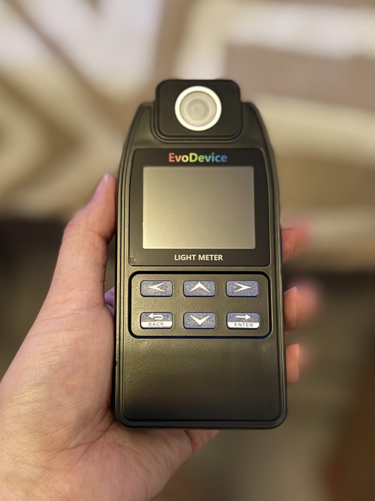 E130 Light Meter - Accurate Lux & Color Temperature (CCT) for Any Light Source, 99-Point Light Mapping, Hold Freeze, Spectrum Mode Accurate for 420/450nm White LEDs customer photo 1