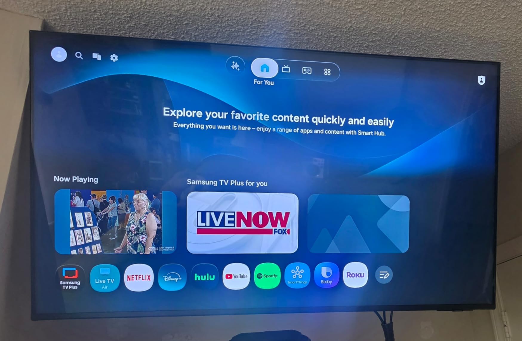 Samsung 55-Inch Class M70H Series, Mini LED, 4K, Smart TV, 2026 Model customer photo 1