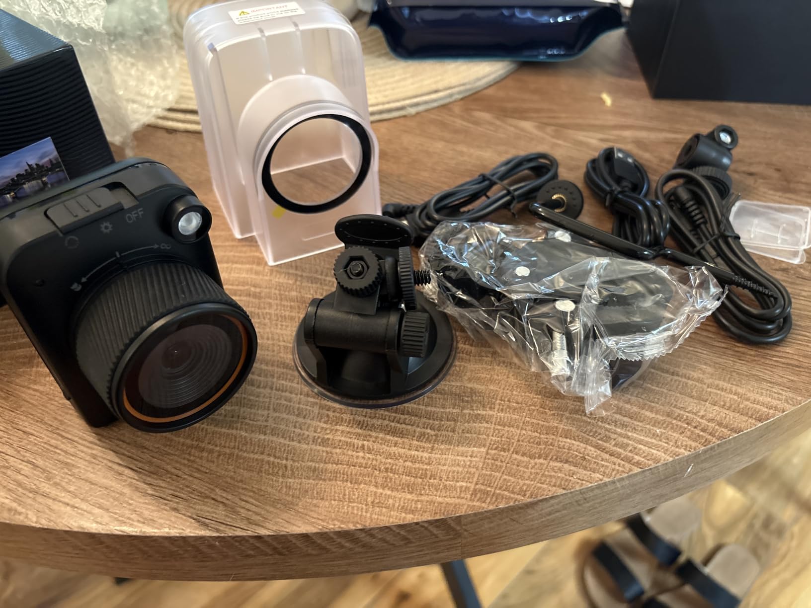 Dsoon Time Lapse Camera WiFi, 4K Outdoor Timelapse Camera with App, Solar Ready, IP66 Waterproof, 110° Wide Angle, Long Battery Life, 32GB Card, for Construction, Building & Renovation Monitoring customer photo 1