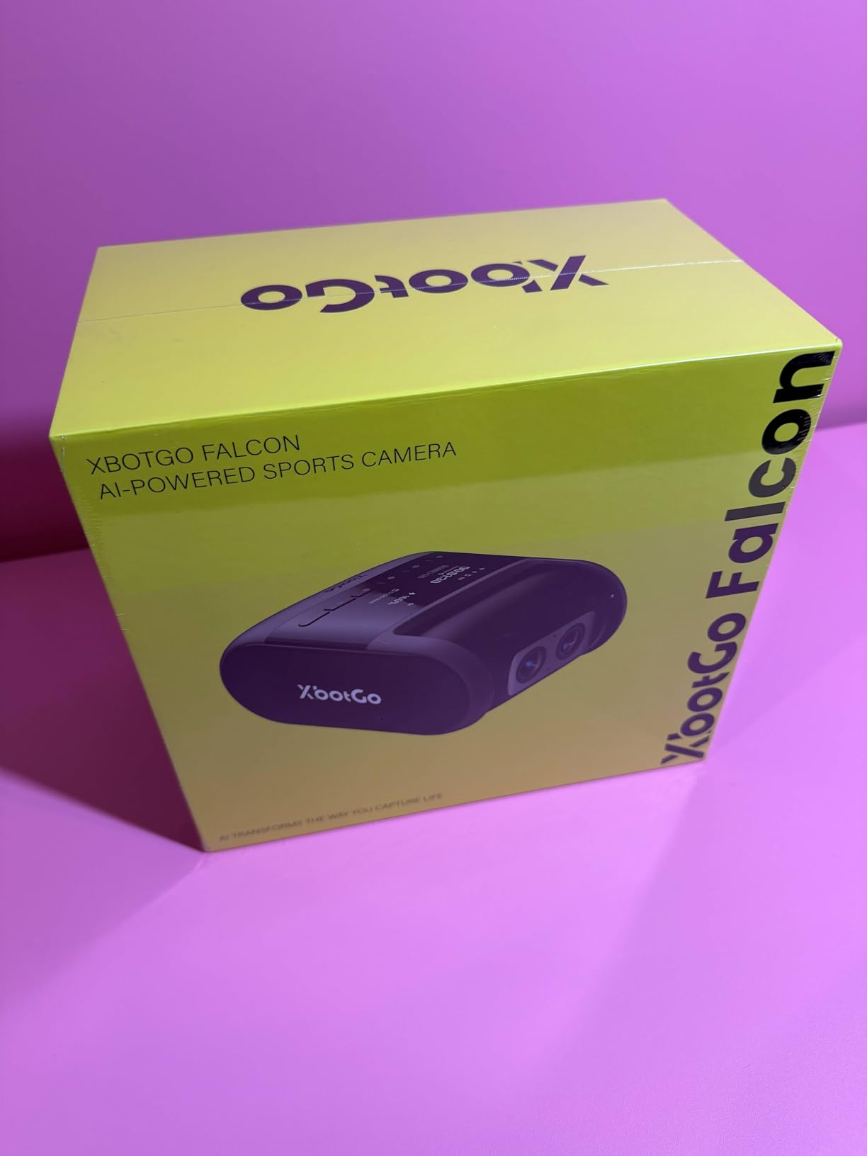 XbotGo Falcon All-in-One AI Action Camera, 4K Auto Tracking Sport Camera for Soccer, Basketball & Football, Dual-Lens Team Sports Recorder with Live Streaming, No Subscription Required (Shadow Grey) customer photo 1