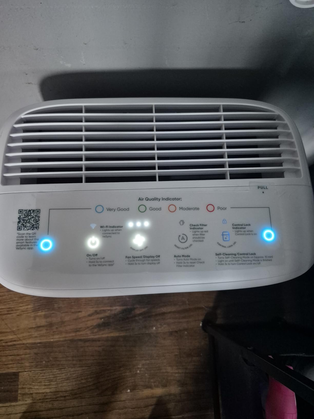 LEVOIT Smart Pet Air Purifier for Home Pets Large Room, Vital Pet Pro,White customer photo 2