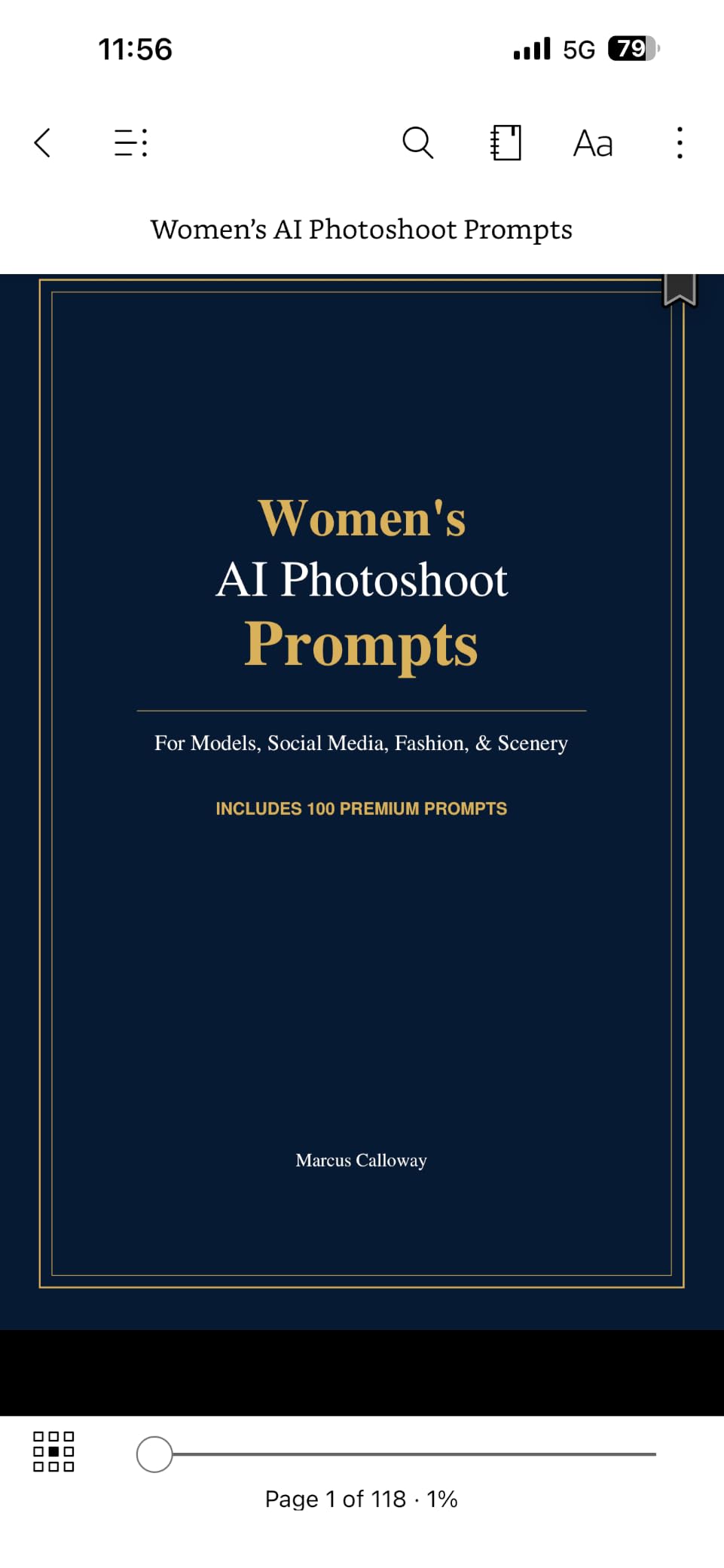 Womens AI Photoshoot Prompts: For Models, Social Media, Fashion, & Scenery (Ai Prompting Guide Book 3) customer photo 2