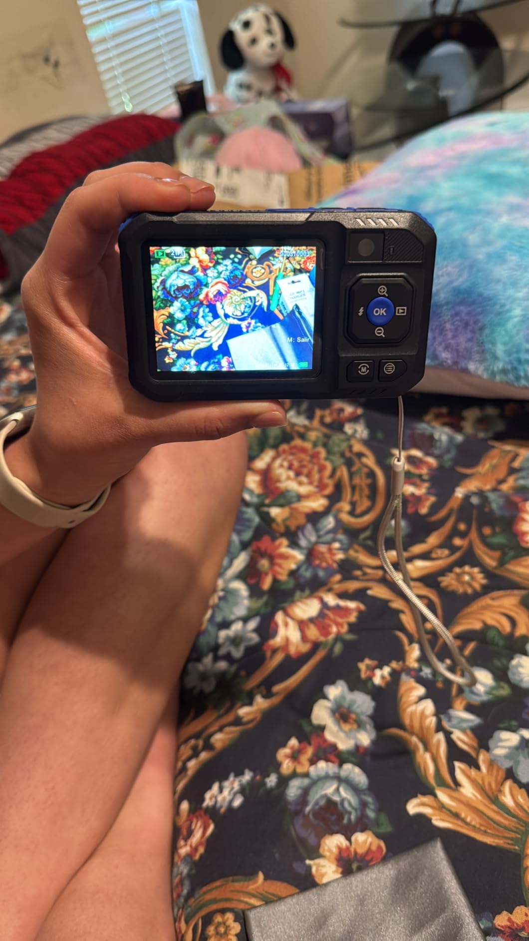 5K 33FT Underwater Camera 96MP Autofocus Waterproof Digital Camera, WiFi | Dual-Lens Selfie, 5FT Shockproof 16X Zoom 60 Filters, Compact Point and Shoot Camera for Snorkeling Surfing Swimming, Blue customer photo 1