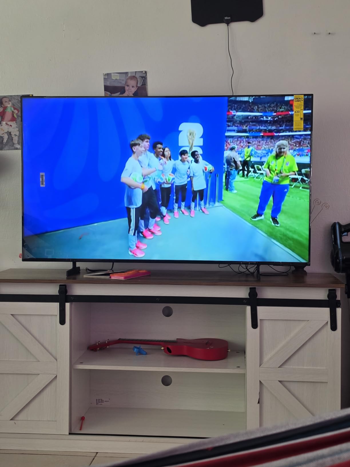 Samsung 85-Inch Class U8000H Series Crystal UHD, 4K, Smart TV, 2026 Model | Samsung Vision AI Companion, Crystal Processor 4K, Endless Free Content, Motion Xcelerator, Color Booster, 4K Upscaling customer photo 2