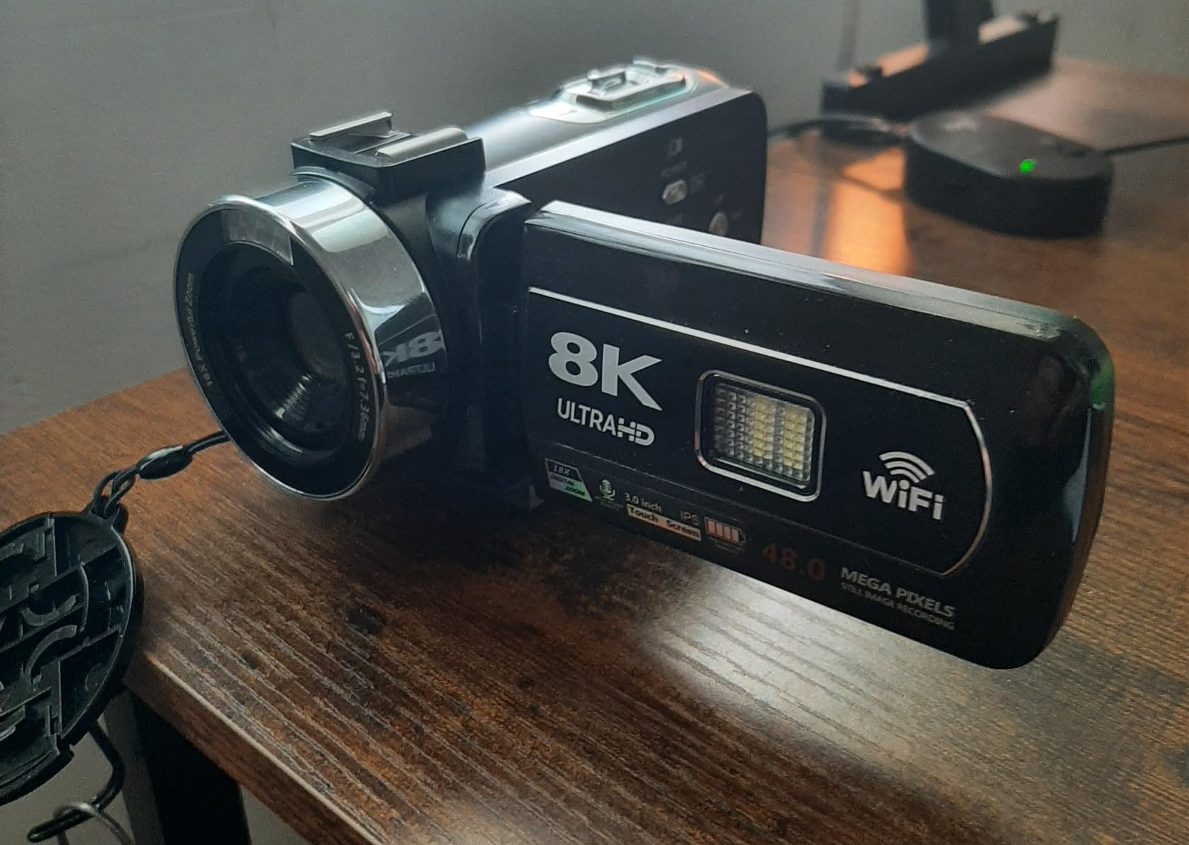 6K Video Camera Camcorder, 64MP Vloging Camera for YouTube Filming | Night Vision,18X Digital Zoom 3.0