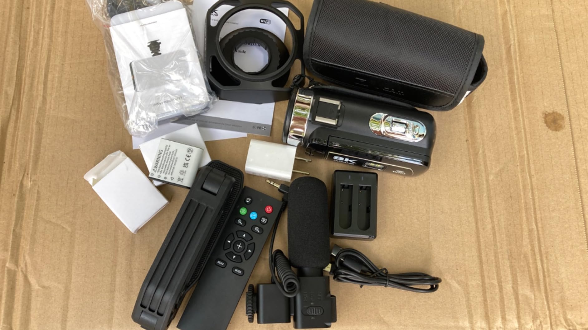 6K Video Camera Camcorder, 64MP Vloging Camera for YouTube Filming | Night Vision,18X Digital Zoom 3.0