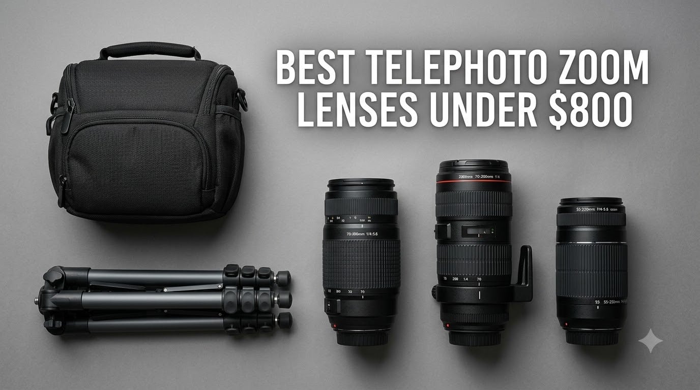 Best Telephoto Zoom Lenses Under $800