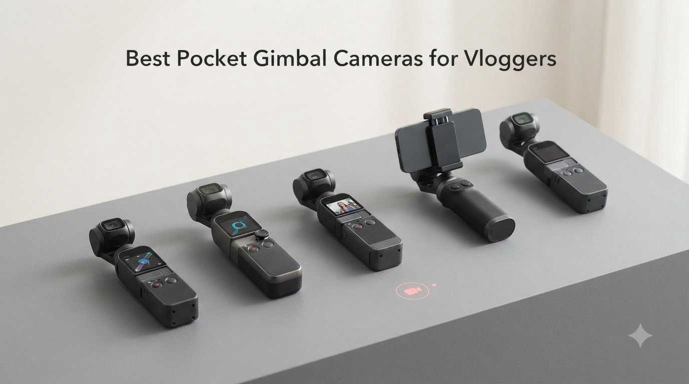 Best Pocket Gimbal Cameras for Vloggers
