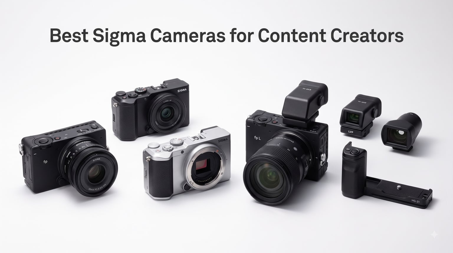 Best Sigma Cameras for Content Creators
