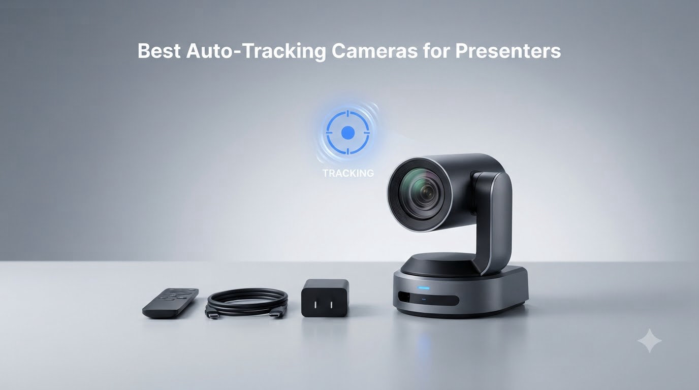 Best Auto-Tracking Cameras for Presenters