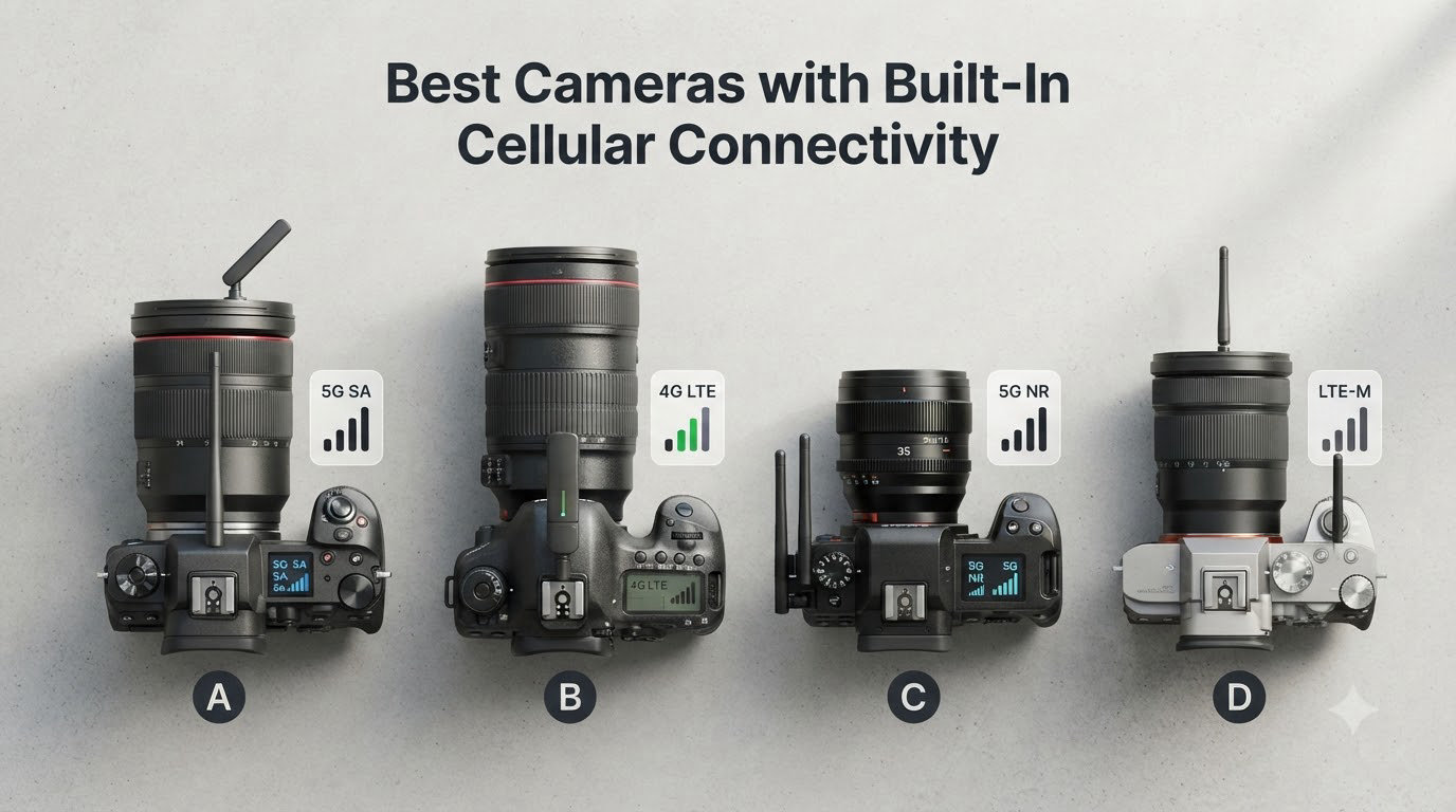 Best Cameras with Built-In Cellular Connectivity
