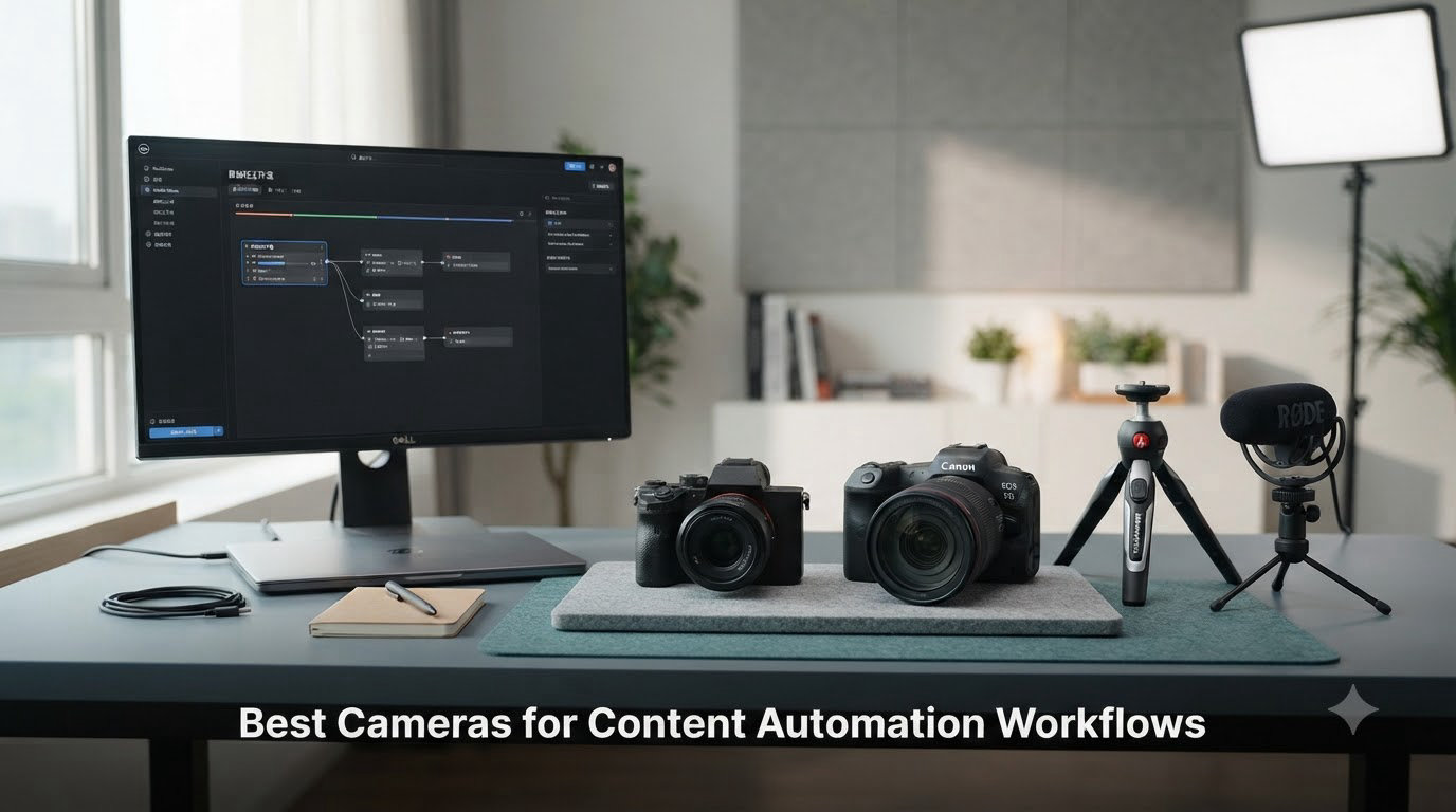 Best Cameras for Content Automation Workflows