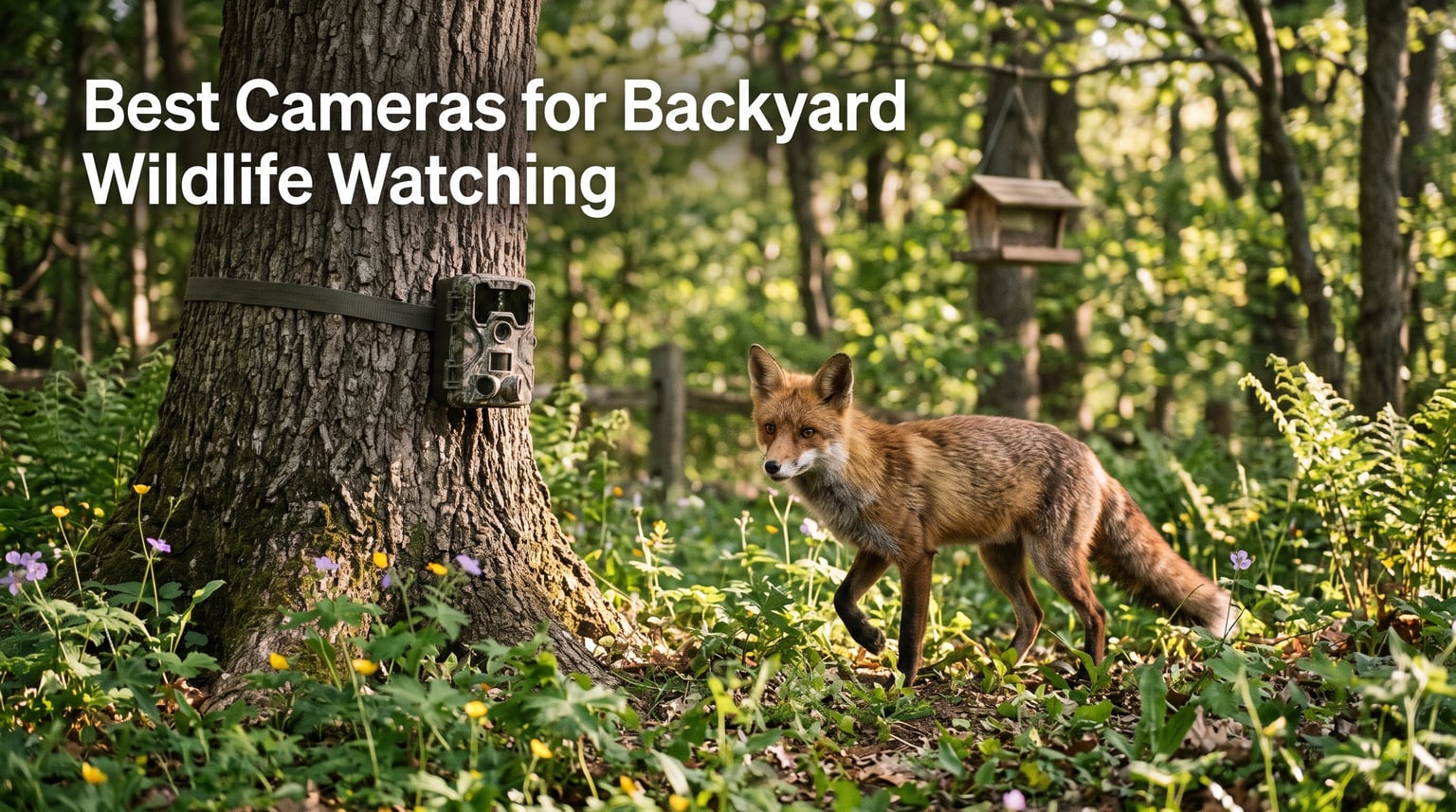 Best Cameras for Backyard Wildlife Watching