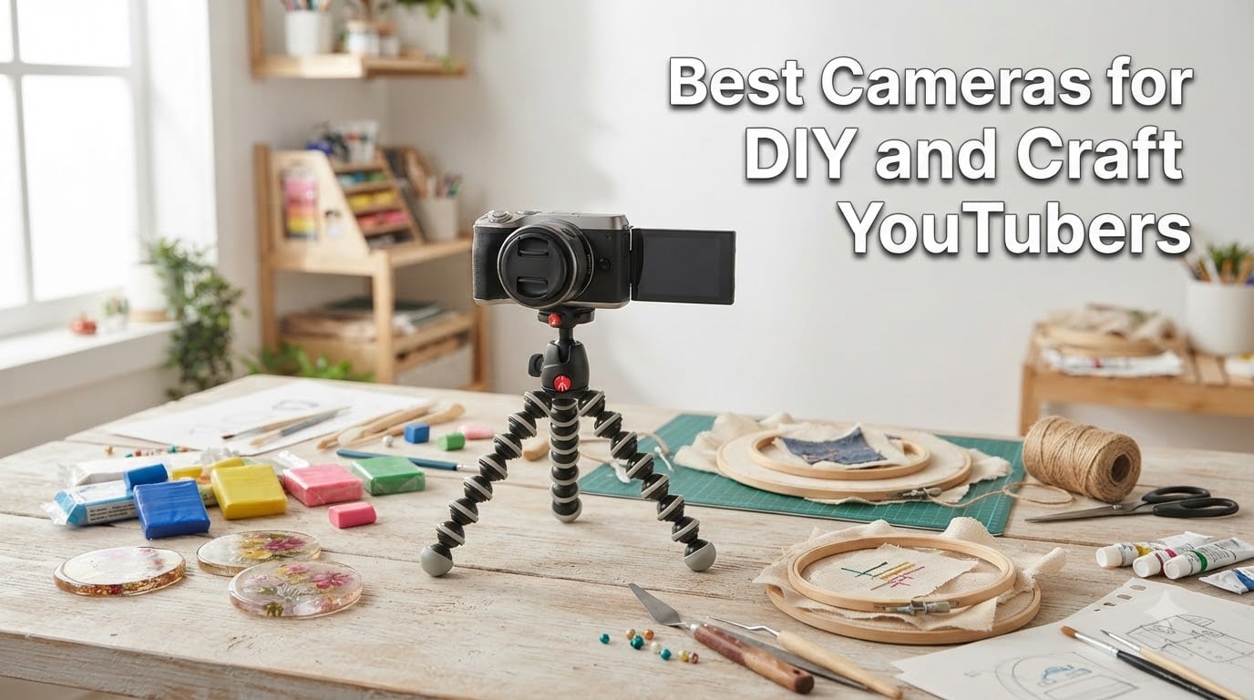 Best Cameras for DIY and Craft YouTubers