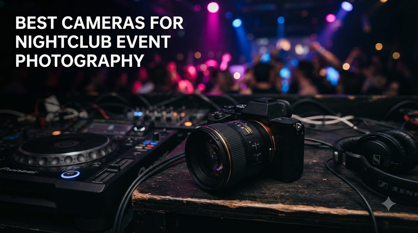 Best Cameras for Nightclub Event Photography