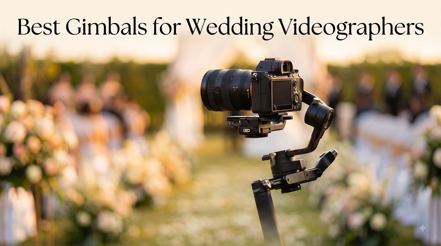 Best Gimbals for Wedding Videographers