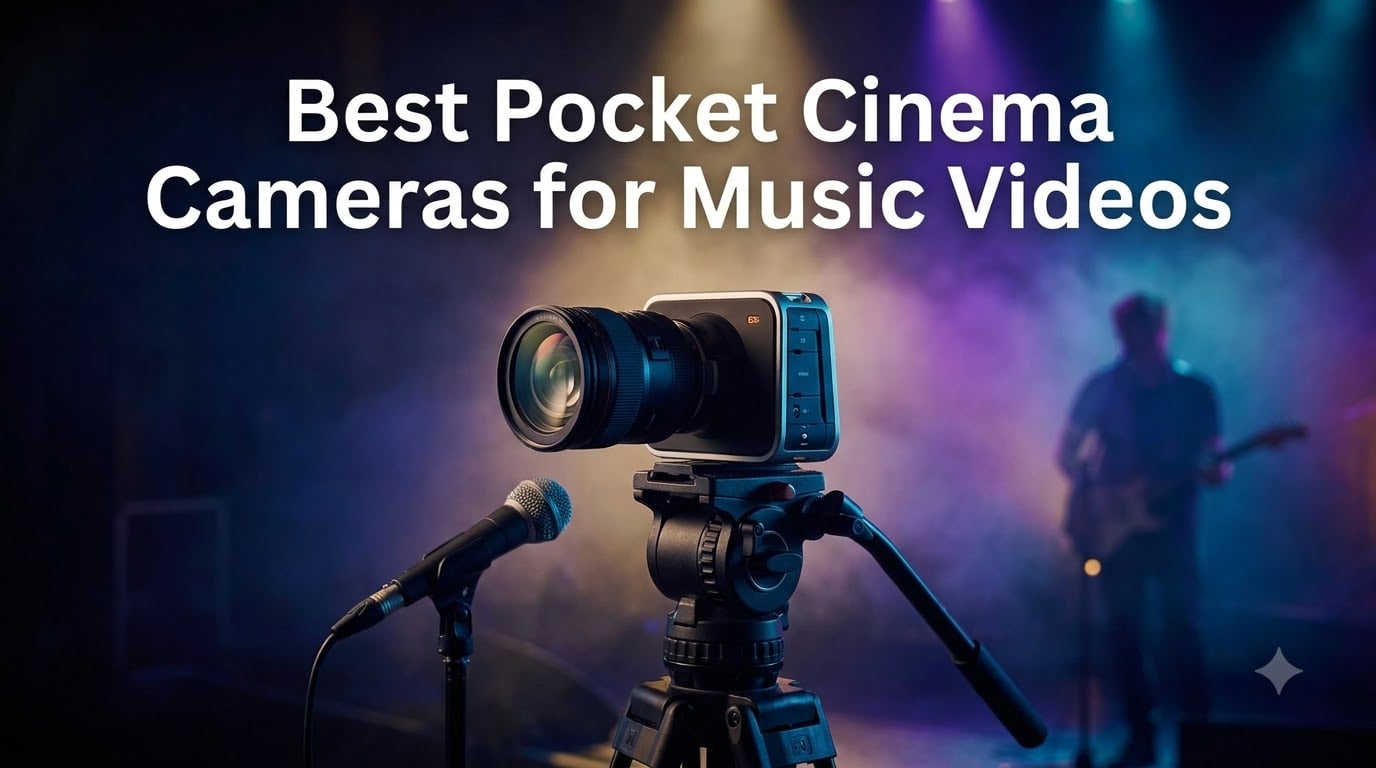 Best Pocket Cinema Cameras for Music Videos
