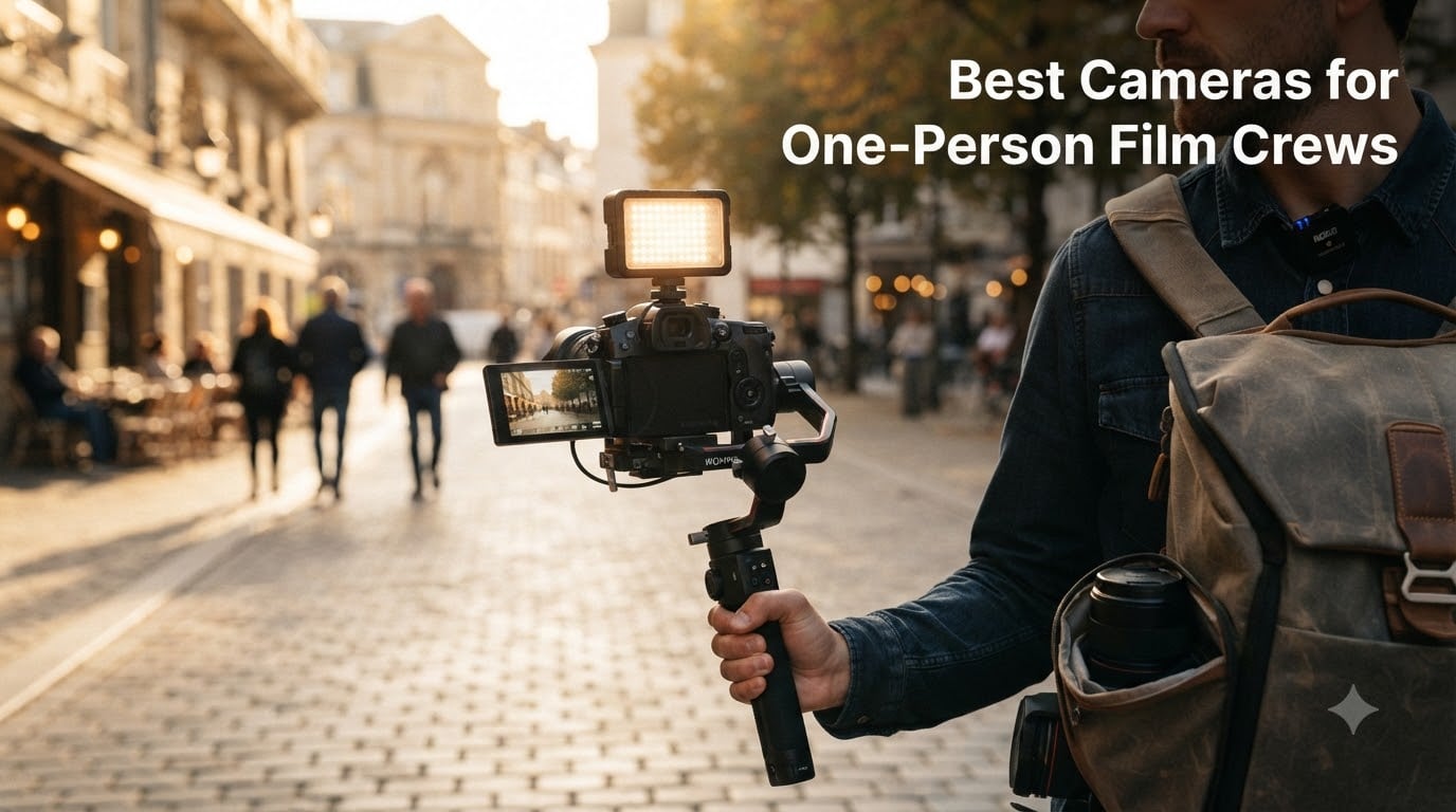 Best Cameras for One-Person Film Crews