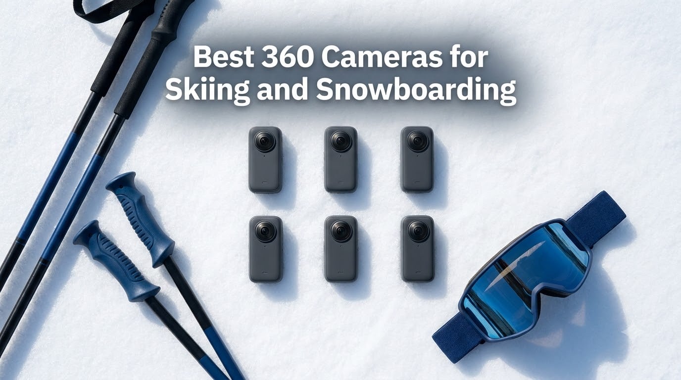 Best 360 Cameras for Skiing and Snowboarding