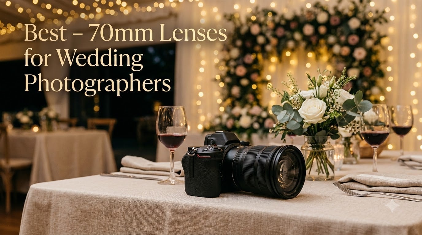 Best 24-70mm Lenses for Wedding Photographers