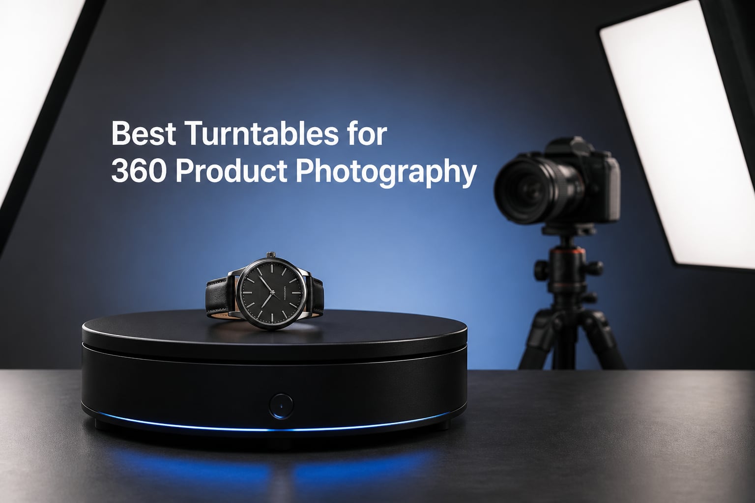 Best Turntables for 360 Product Photography