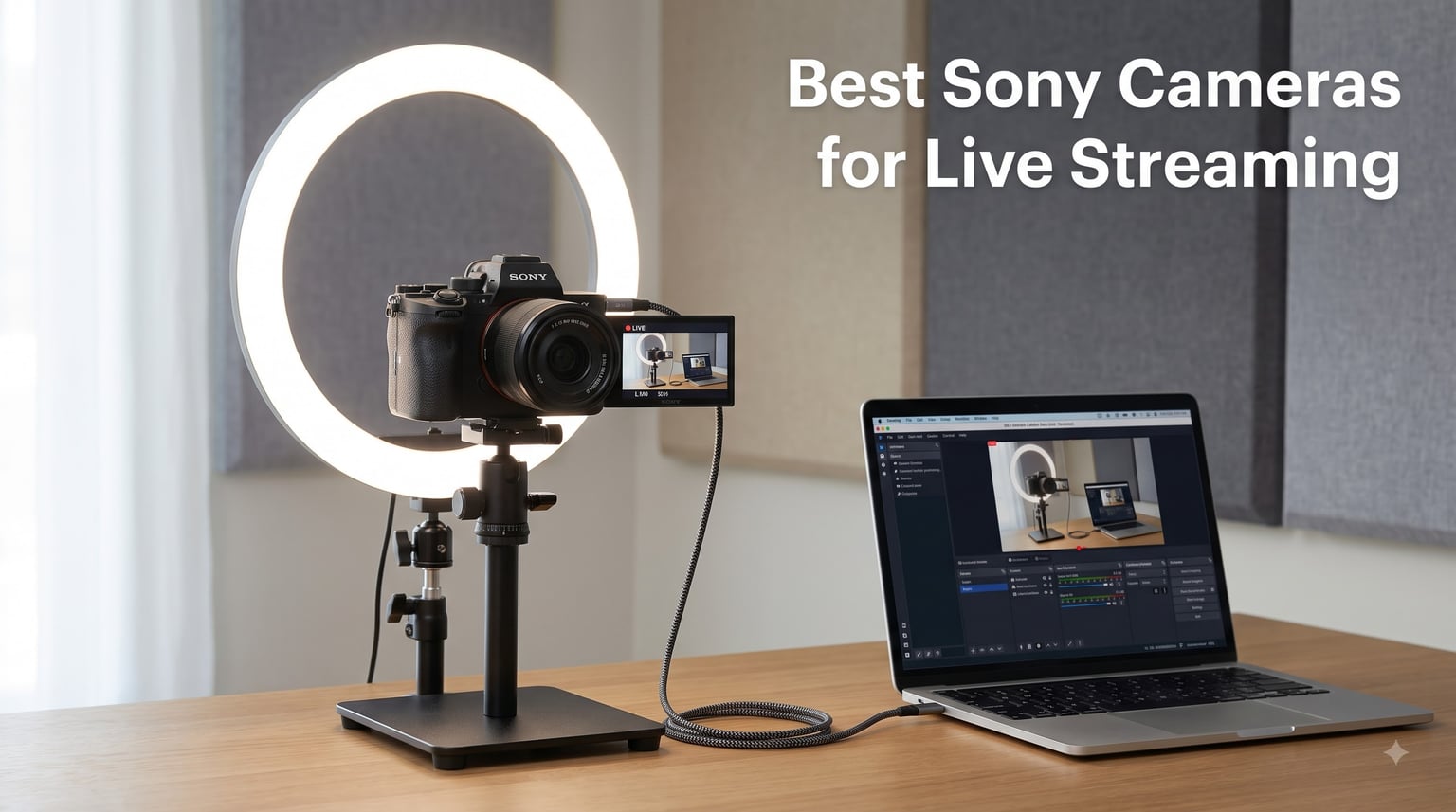 Best Sony Cameras for Live Streaming