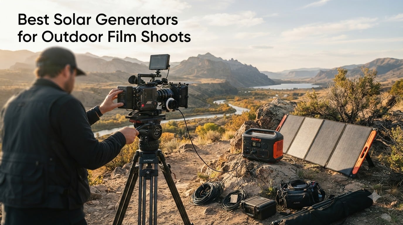 Best Solar Generators for Outdoor Film Shoots