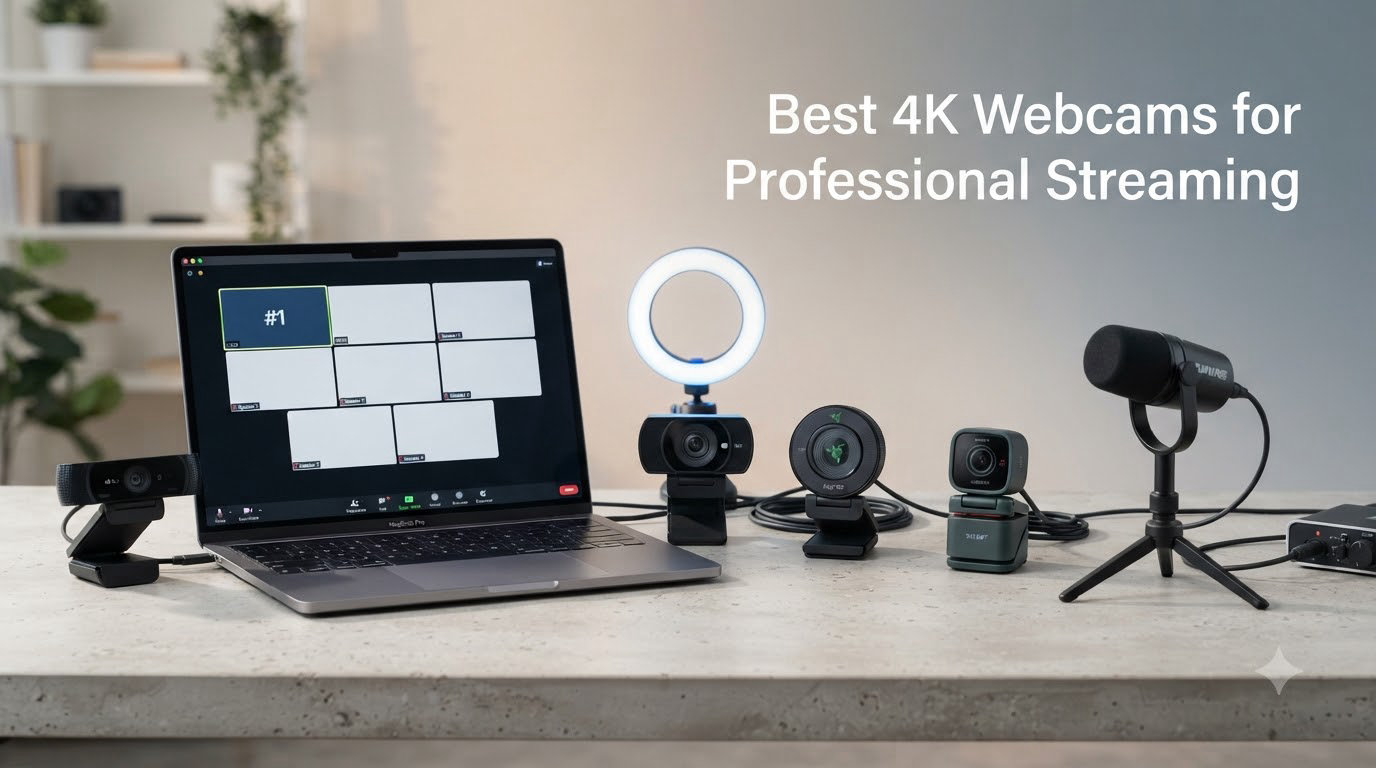 Best 4K Webcams for Professional Streaming