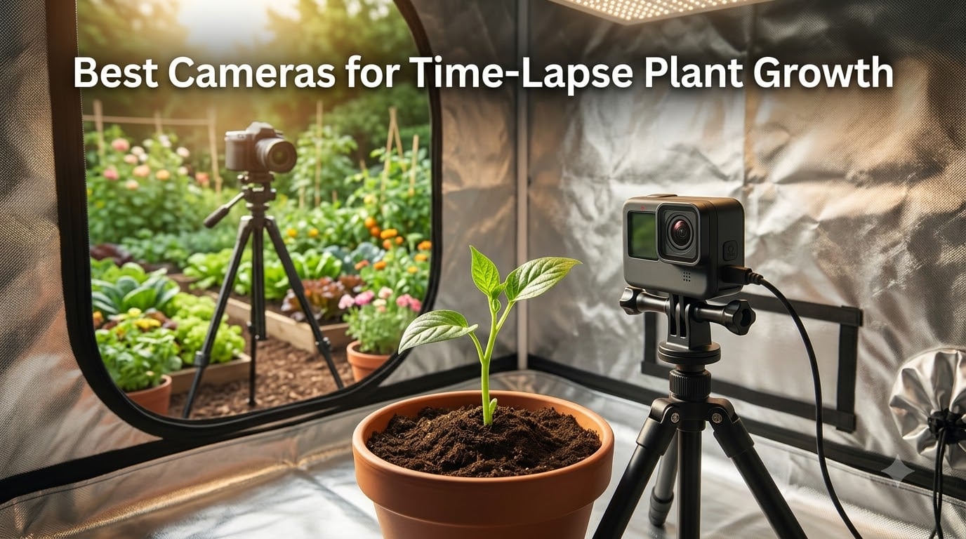 Best Cameras for Time-Lapse Plant Growth