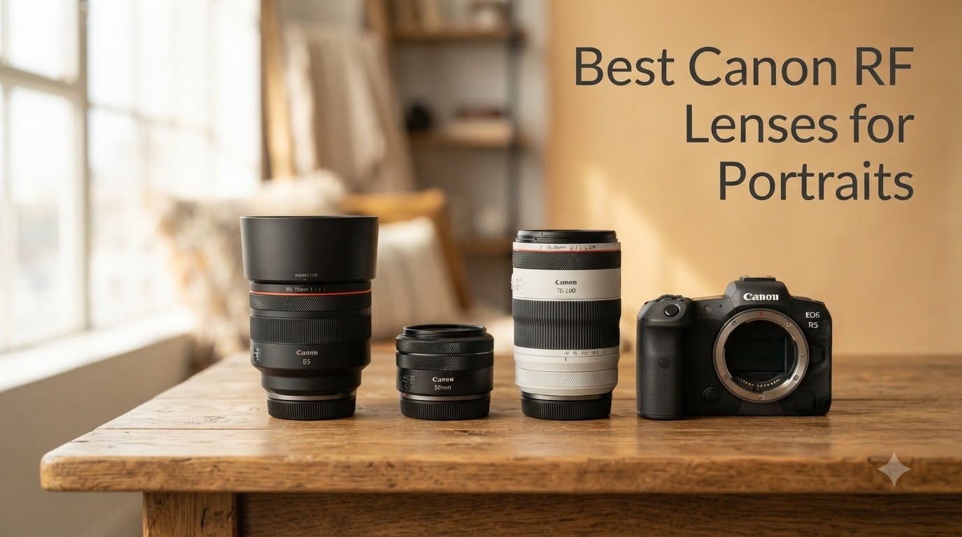 Best Canon RF Lenses for Portraits