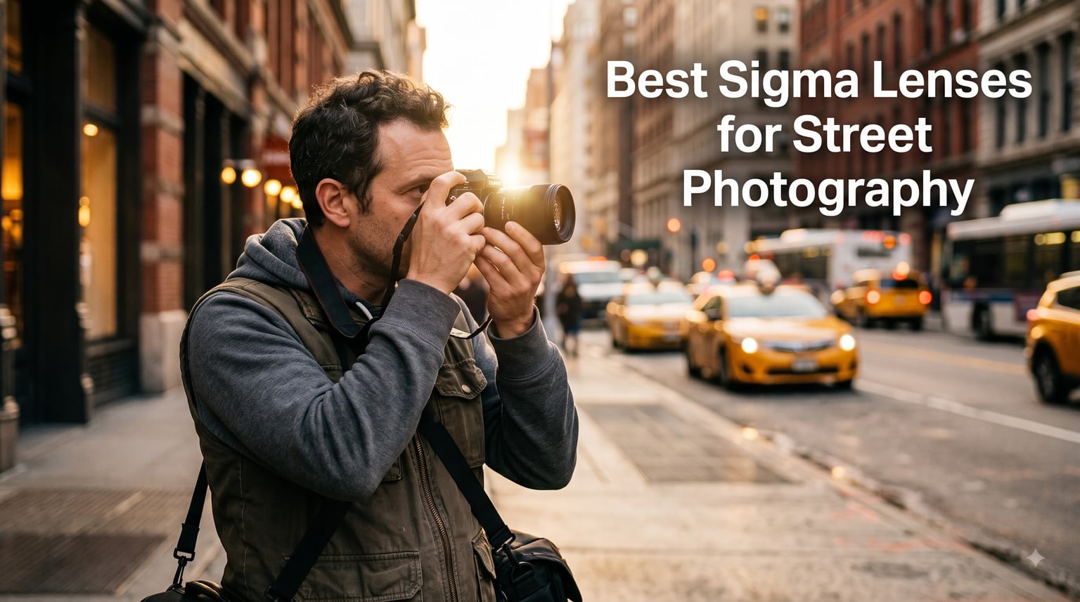 Best Sigma Lenses for Street Photography