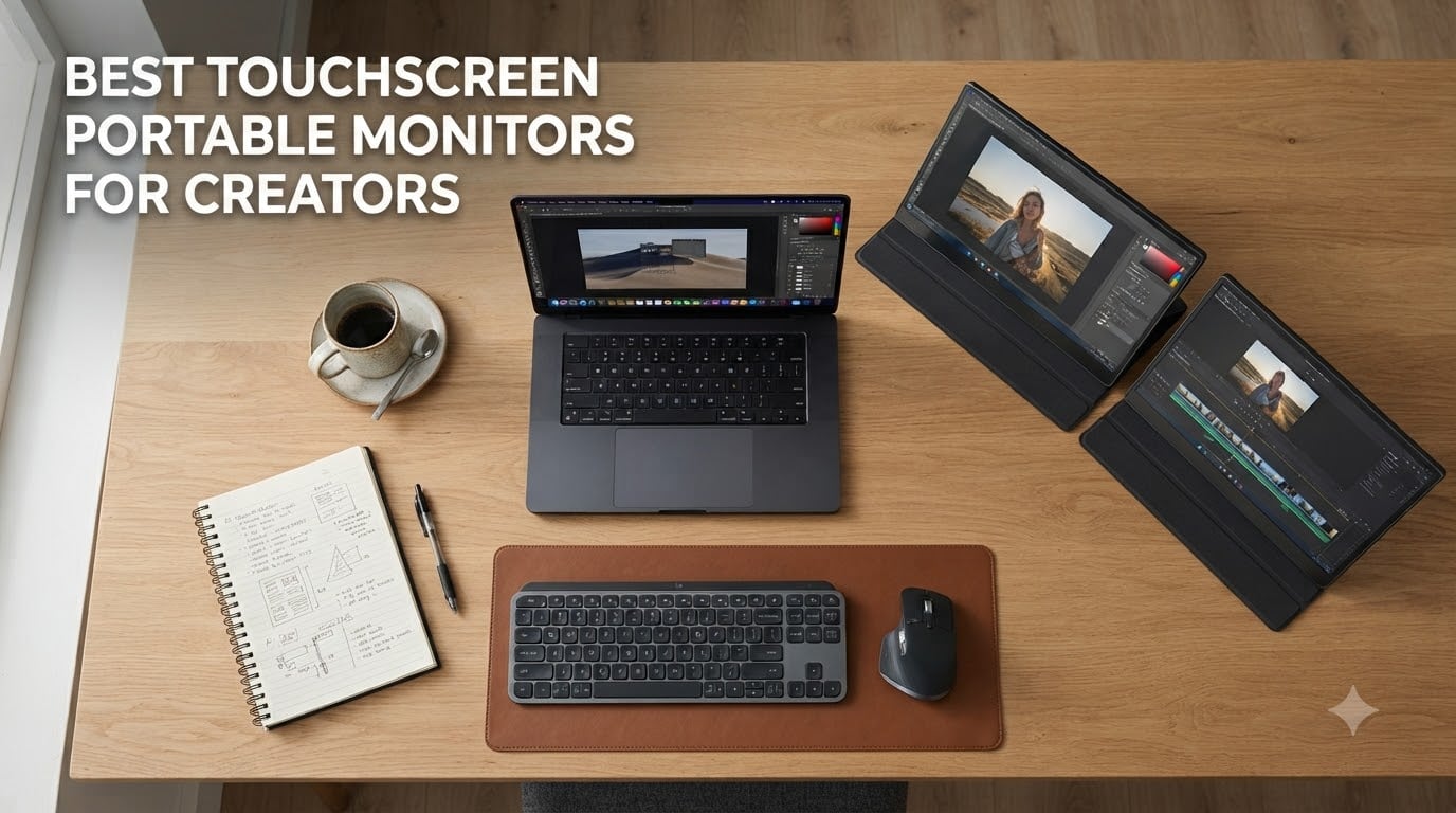 Best Touchscreen Portable Monitors for Creators
