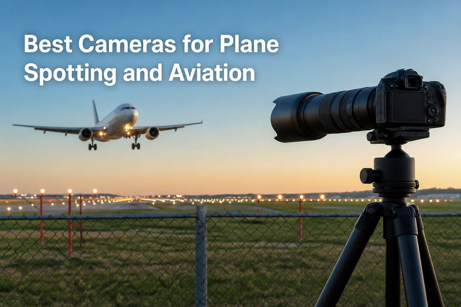 Best Cameras for Plane Spotting and Aviation