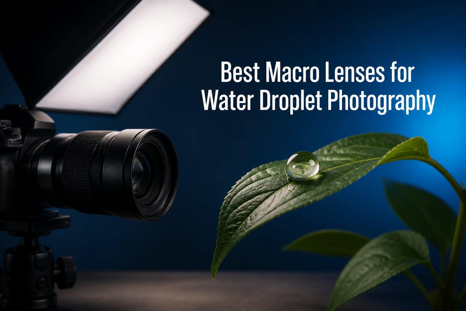 Best Macro Lenses for Water Droplet Photography