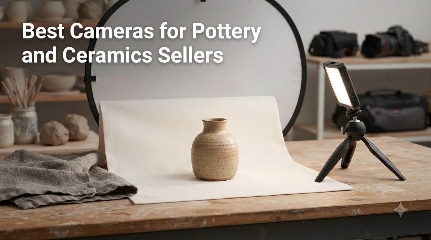 Best Cameras for Pottery and Ceramics Sellers