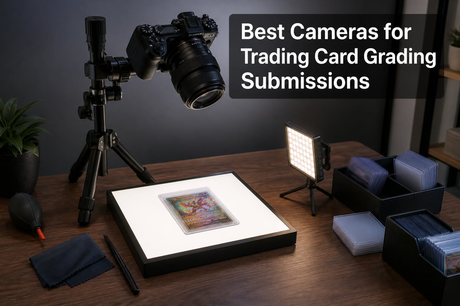 Best Cameras for Trading Card Grading Submissions
